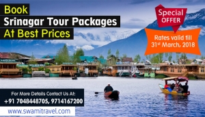 Book Srinagar Tour Packages At Best Prices
